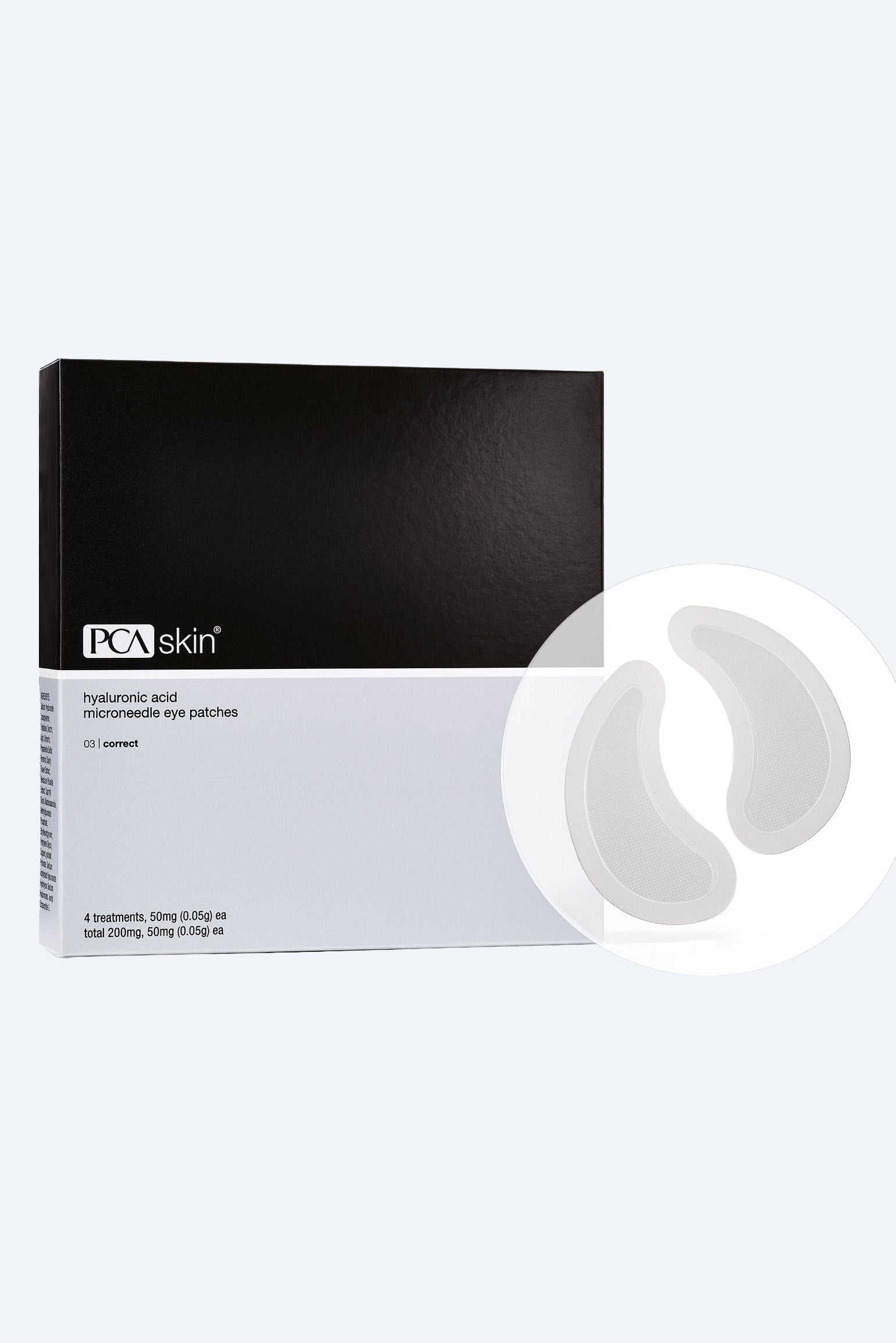 Hyaluronic Acid Microneedle Eye Patches